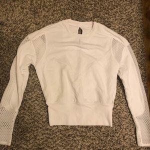Alo white crew neck